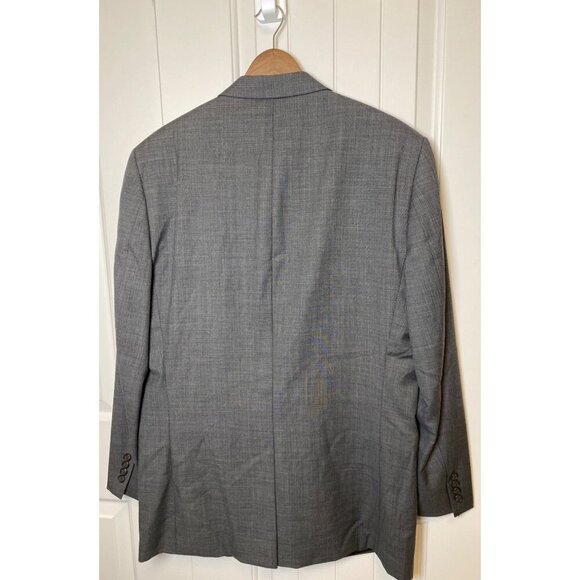 Lauren Ralph Lauren Mens 100% Wool Blazer Gray Size 44L - Picture 2 of 13